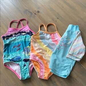 Girls Swimsuit Set